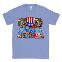 Colony Blue god bless america Classic Tee - AdoDesignShop