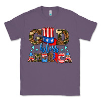 Lavender god bless america Classic Tee - AdoDesignShop
