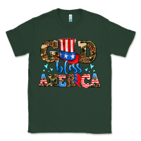 Sports Green god bless america Classic Tee - AdoDesignShop