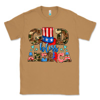 Toasted Coconut god bless america Classic Tee - AdoDesignShop