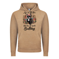 Vintage Coffee life is better with a french bulldog Vintage Hoodie - JahusDesignShop