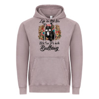 Vintage Zinc life is better with a french bulldog Vintage Hoodie - JahusDesignShop