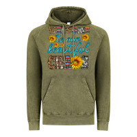 Vintage Olive welcome to our beautiful chaos Vintage Hoodie - HRA Design Shop