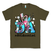 Army Green da dental assistant Classic Tee - AdoDesignShop
