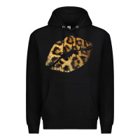 Black Leopard Lips Premium Hoodie - Bettercallsaul