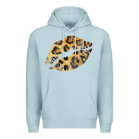 Blue Mist Leopard Lips Premium Hoodie - Bettercallsaul