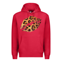 Cardinal Leopard Lips Premium Hoodie - Bettercallsaul