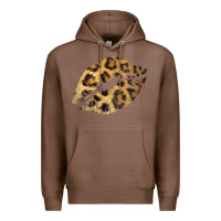 Chestnut Leopard Lips Premium Hoodie - Bettercallsaul