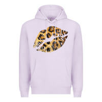 Lilac Leopard Lips Premium Hoodie - Bettercallsaul