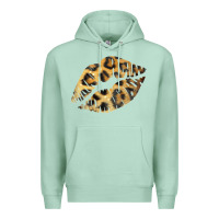 Seafoam Leopard Lips Premium Hoodie - Bettercallsaul