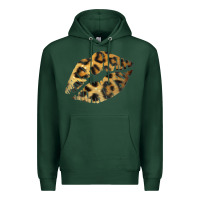 Sports Green Leopard Lips Premium Hoodie - Bettercallsaul