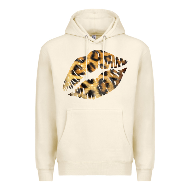 Leopard Lips Premium Hoodie by Bettercallsaul | Teevron