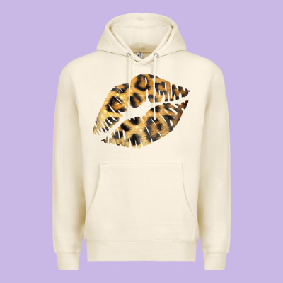 Leopard Lips Premium Hoodie Designed By Bettercallsaul