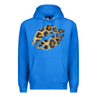True Royal Leopard Lips Premium Hoodie - Bettercallsaul