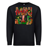 Black Christmas Mini Elf Premium Sweatshirt - BundleAndBundleShop