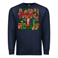 Navy Christmas Mini Elf Premium Sweatshirt - BundleAndBundleShop