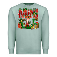 Seafoam Christmas Mini Elf Premium Sweatshirt - BundleAndBundleShop