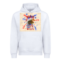 White made in the usa Urban Hoodie - TumblerDesignByShophia