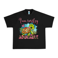 Black i am turtley adorable Urban Heavy Tee - AdoDesignShop