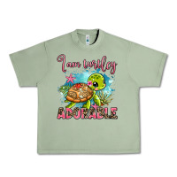 Oil Green i am turtley adorable Urban Heavy Tee - AdoDesignShop