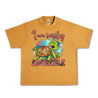 Peanut Butter i am turtley adorable Urban Heavy Tee - AdoDesignShop