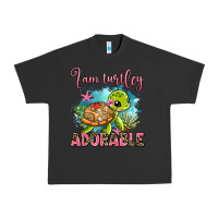 Pigment Black i am turtley adorable Urban Heavy Tee - AdoDesignShop