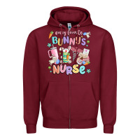 Every Favorite Bunnys Nurse Zipper Hoodie | Teevron