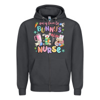 Smoke every favorite bunnys nurse Zipper Hoodie - MaliasSmallBusiness