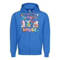 True Royal every favorite bunnys nurse Zipper Hoodie - MaliasSmallBusiness