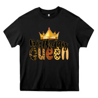 Black birthday queen Heavy Core Tee - MaliasSmallBusiness