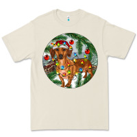 Dachshund Christmas Tree Premium Tee | Teevron