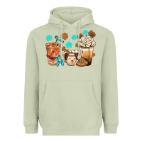 Matcha dog coffee cups with  food container bbs Heavyweight Hoodie - BundleAndBundleShop