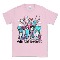 Bubblegum Pink d h dental hygienist Classic Tee - AdoDesignShop