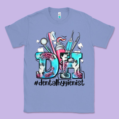D H Dental Hygienist Classic Tee Designed By Adodesignshop