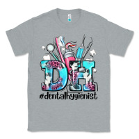 Heather Grey d h dental hygienist Classic Tee - AdoDesignShop