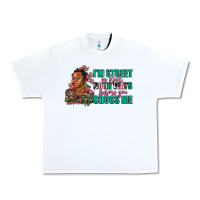 White i am street so look both ways before you cross me Urban Heavy Tee - AdoDesignShop