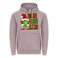 Vintage Zinc ho ho no christmas gnomes Vintage Hoodie - FaDigitalArtStudio