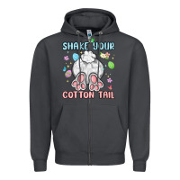 Smoke shake your cotton tail Zipper Hoodie - MaliasSmallBusiness