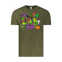 Vintage Olive lab tech halloween Vintage Tee - AdoDesignShop