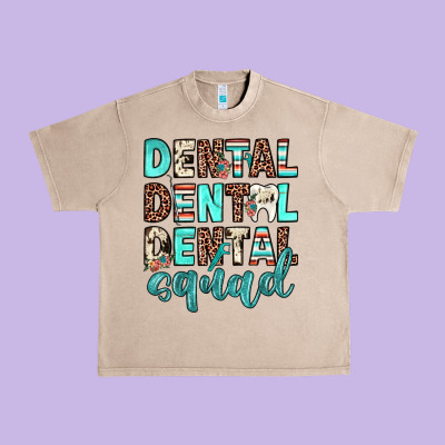 Dental Squad Urban Heavy Tee Designed By Jahusdesignshop