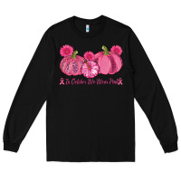 Black in october we wear pink pumpkins Long Sleeve Tee - AdoDesignShop