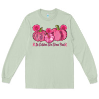 Matcha in october we wear pink pumpkins Long Sleeve Tee - AdoDesignShop