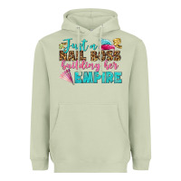 Matcha just a nail boss building her empire bbs Heavyweight Hoodie - BundleAndBundleShop