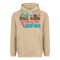 Mushroom just a nail boss building her empire bbs Heavyweight Hoodie - BundleAndBundleShop