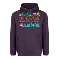 Plum just a nail boss building her empire bbs Heavyweight Hoodie - BundleAndBundleShop