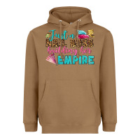 Toasted Coconut just a nail boss building her empire bbs Heavyweight Hoodie - BundleAndBundleShop