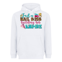 White just a nail boss building her empire bbs Heavyweight Hoodie - BundleAndBundleShop