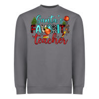 Storm santa s favorite teacher Heavyweight Sweatshirt - JahusDesignShop