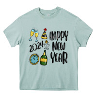 Happy New Year 2024 Heavy Core Tee | Teevron