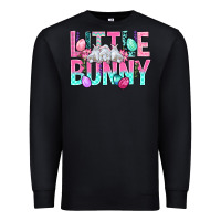 Black Little Bunny Easter Premium Sweatshirt - BundleAndBundleShop